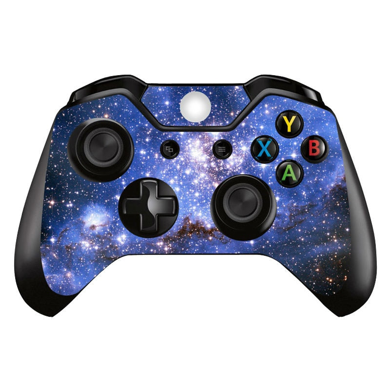 Colorskin Starry sky 2 pieces cover decal for xbox one controller skin sticker for xbox one PVC vinyl sticker for xbox one games