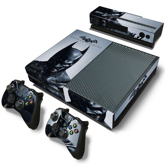 Batman skin sticker For Microsoft Xbox One vinyl protective cover sticker for xbox one console controle skin for xbox one games