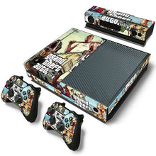 Load image into Gallery viewer, GTA-V skin sticker For Microsoft Xbox One vinyl protective cover sticker for xbox one console controle skin for xbox one