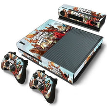Load image into Gallery viewer, GTA-V skin sticker For Microsoft Xbox One vinyl protective cover sticker for xbox one console controle skin for xbox one
