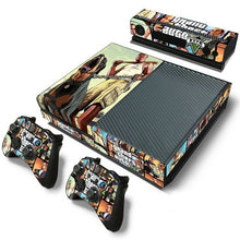 Load image into Gallery viewer, GTA-V skin sticker For Microsoft Xbox One vinyl protective cover sticker for xbox one console controle skin for xbox one