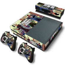 Load image into Gallery viewer, GTA-V skin sticker For Microsoft Xbox One vinyl protective cover sticker for xbox one console controle skin for xbox one