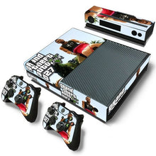 Load image into Gallery viewer, GTA-V skin sticker For Microsoft Xbox One vinyl protective cover sticker for xbox one console controle skin for xbox one