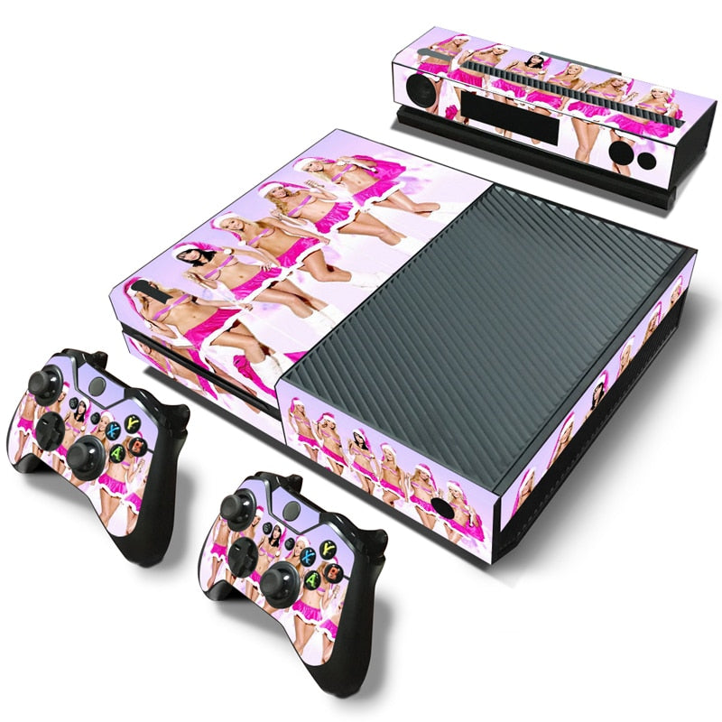 Free Drop Shipping hot sell for xbox one skin, for xbox one vinyl skins console controller vinyl skin sticker for xbox one stick