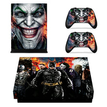 Load image into Gallery viewer, HOMEREALLY Stickers Xbox one X sticker skin For Microsoft Xbox one skins joker For Xbox One X Console and Controller