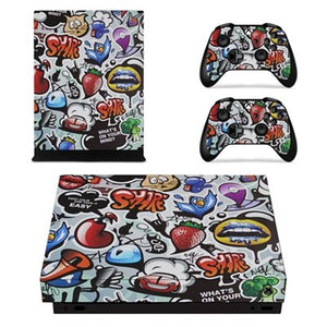 HOMEREALLY Stickers Xbox one X sticker skin For Microsoft Xbox one skins joker For Xbox One X Console and Controller