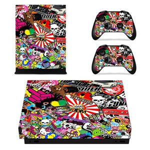HOMEREALLY Stickers Xbox one X sticker skin For Microsoft Xbox one skins joker For Xbox One X Console and Controller