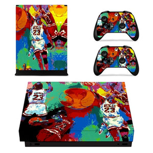 HOMEREALLY Stickers Xbox one X sticker skin For Microsoft Xbox one skins joker For Xbox One X Console and Controller