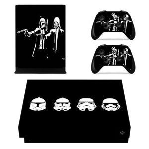 HOMEREALLY Stickers Decal Xbox one X Skin Sticker For Xbox One X Console and Controller Xbox one x skin star wars