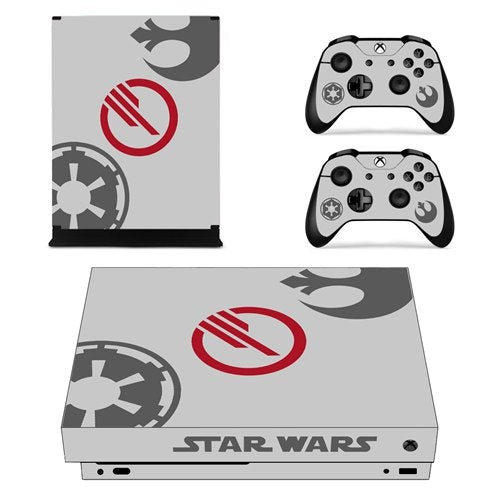 HOMEREALLY Stickers Decal Xbox one X Skin Sticker For Xbox One X Console and Controller Xbox one x skin star wars