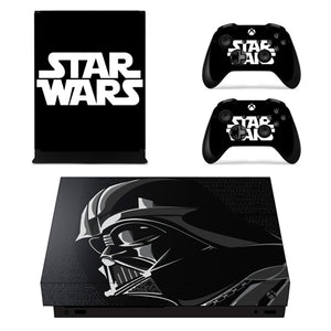 HOMEREALLY Stickers Decal Xbox one X Skin Sticker For Xbox One X Console and Controller Xbox one x skin star wars