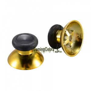 2 Pcs Chrome Analog Caps Thumbsticks for Xbox One X / for Xbox One S / for Xbox One Elite / for Xbox One Standard Controller