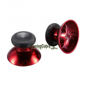 2 Pcs Chrome Analog Caps Thumbsticks for Xbox One X / for Xbox One S / for Xbox One Elite / for Xbox One Standard Controller
