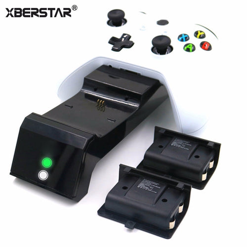 XBERSTAR 3in1 Wireless controller charging Charger dock For Xbox One X/Xbox One S/ Xbox One Elite controller/ Xbox One Accessory