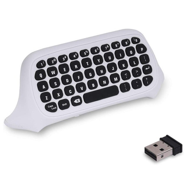Game Accessories for XBox One/XBox One S Controller Wireless Chatpad XBox One/S 2.4G Receiver Wireless Keyboard for Xbox One/S
